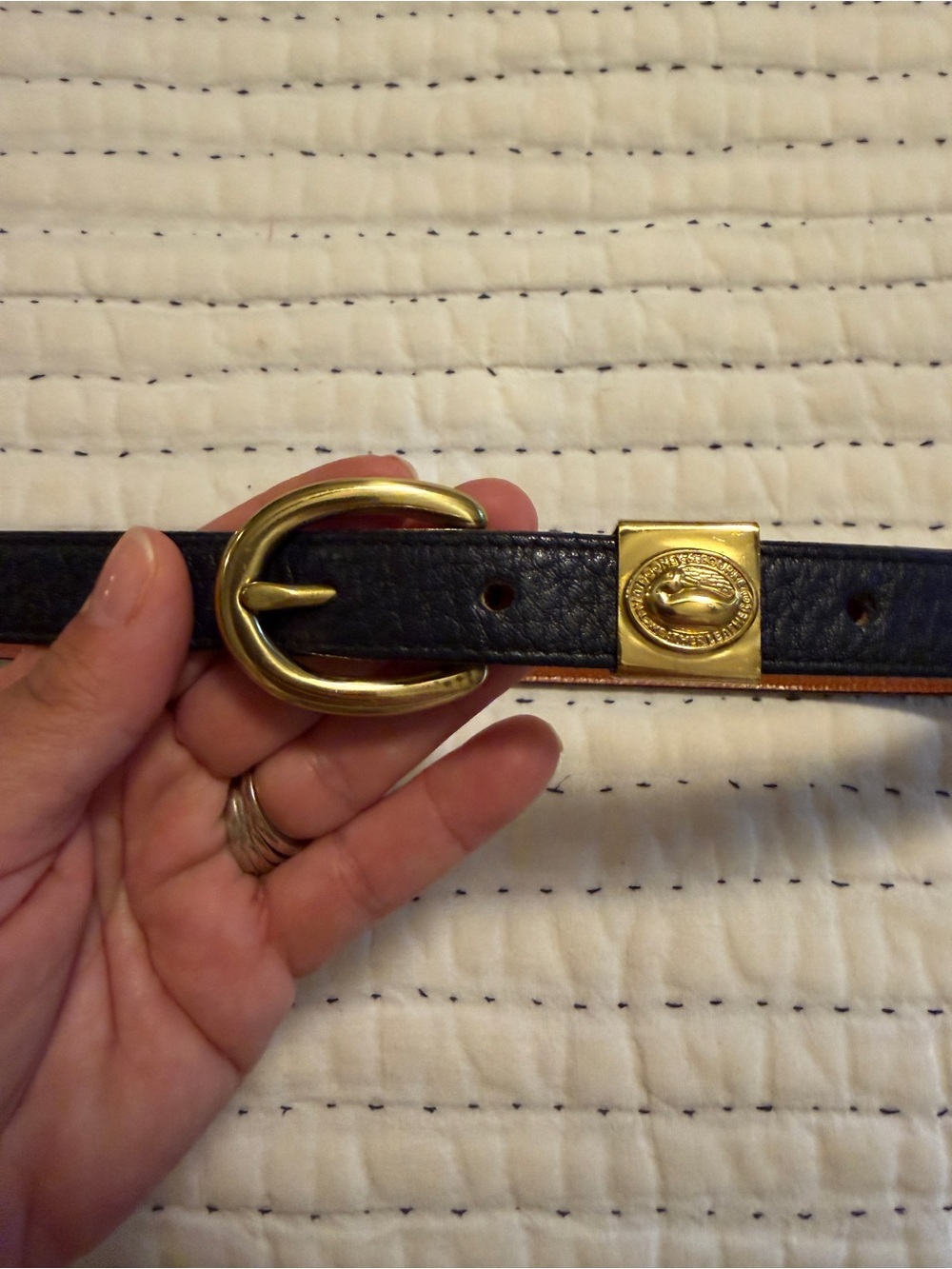 Vintage Dooney & Bourke Leather Belt